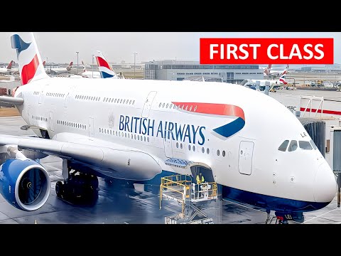 British Airways A380 First Class from London to Dubai | Full Flight & Concorde Room Tour