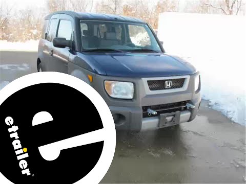 etrailer | 2003 Honda Element Blue Ox Base Plate Kit: Complete Installation
