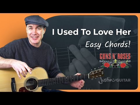 I Used to Love Her by Guns N Roses | Easy Guitar