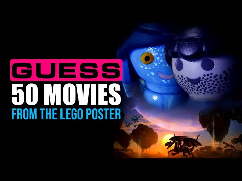 Guess 50 Movies from the LEGO/PLAYMOBIL Poster: Fun Quiz