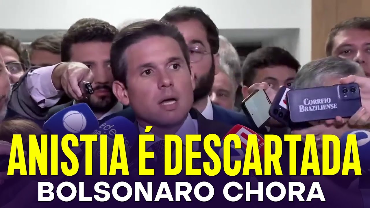 HUGO MOTTA JOGA ANISTIA NO LIXO E ENCHE DE ÁGUA O CHOPP DOS BOLSONARISTAS! TENSÃO AUMENTA!