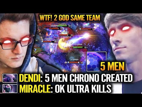 MIRACLE and DENDI EPIC TEAMWORK Best WTF Chrono Ultrakill Fun Dota 2 Pro Highlights