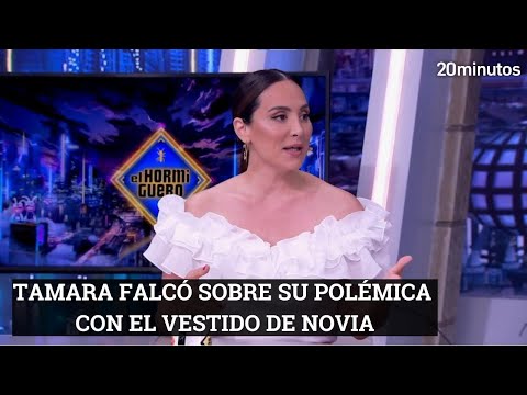 #TamaraFalcó habla en #ElHormiguero sobre su polémica con el vestido de novia