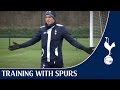 Gareth Bale produces INCREDIBLE save during Tottenham training