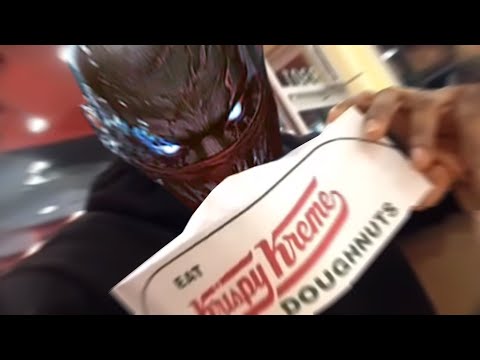 Tobias Fate PYKE at it again at Krispy Kreme