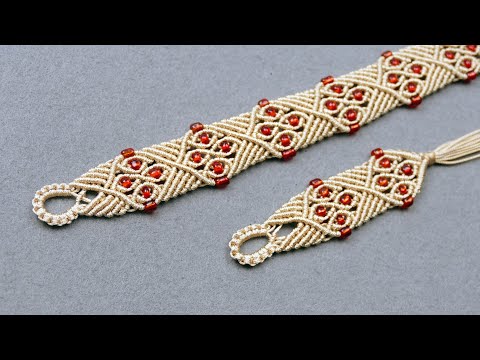 Spiral Macrame Patterns DIY Macrame Spiral Bracelets