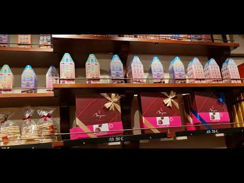 Chocolates Shop in Brussels, Belgium