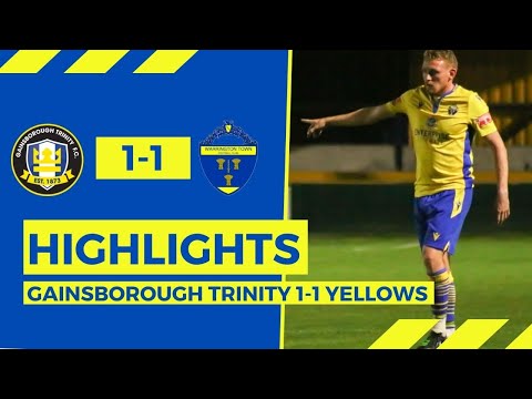 HIGHLIGHTS | Gainsborough Trinity 1-1 Warrington Town
