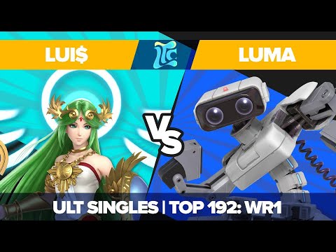 Lui$ vs Luma - Ultimate Singles Top 192: WR1 - Low Tide City | Palutena vs R.O.B
