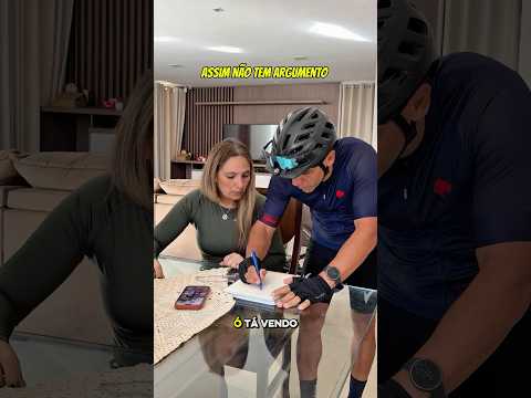 Acabou o argumento 🤦🏻😅 #bike #humor #mtb #comedia #ciclismo #casal #casalcomédia