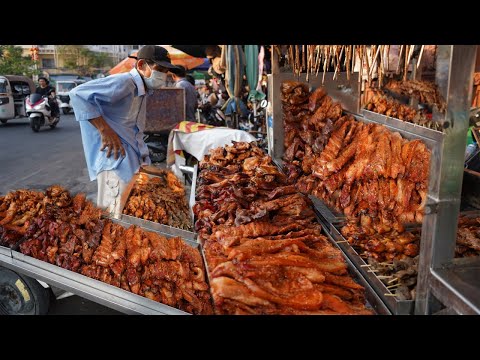 Tola Grill Meat & Testy @Kandal Market - Cambodian Evening Street Food Tour
