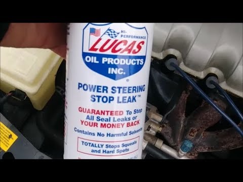 Lucas Oil Products Inc Power Steering Stop Leak Test UPDATE!!!
