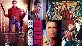 Last Action Hero Movie (1993) Jack Slater Intro Scene James Bond Theme Mix ft Arnold Schwarzenegger
