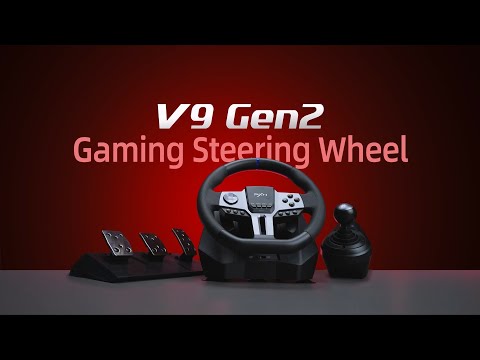 Руль для игр с коробкой передач PXN V9 GEN2 Игровой руль для пк База управления Игровой руль для компьютера - фото 2 - id-p2863414050