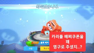 블록배찌(캐릭터) 쿠폰 영구사용