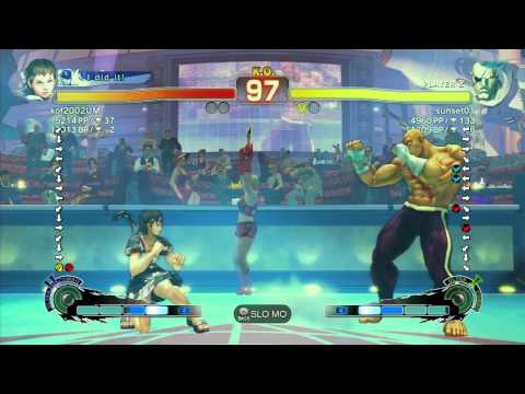SSF4 AE: Juso (Sakura) vs sunset01 (Sagat) - Ranked Match (720p HD)