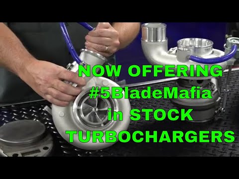 OEM Bolt-On Boss Series 5 BladeTurbochargers
