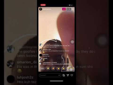Bookie Glock Live Dissing Hns Luh Tez
