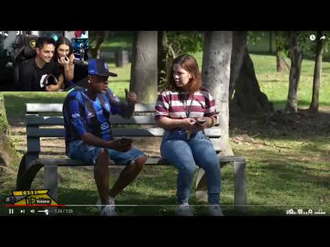 Coringa reagindo ao Toninho tornado