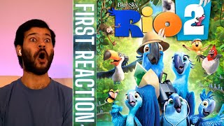 Watching Rio2 (2014) FOR THE FIRST TIME!! || Movie Reaction!!