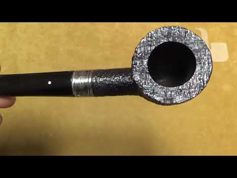 Pipa Dunhill Shell Briar gruppo 4 - 4105 Millenium Hallmarks con vera in argento (2021) - DHSH234