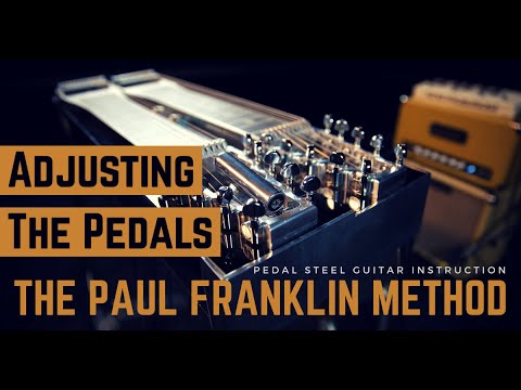 Pedal Steel Guitar Lesson: Adjusting The Pedals