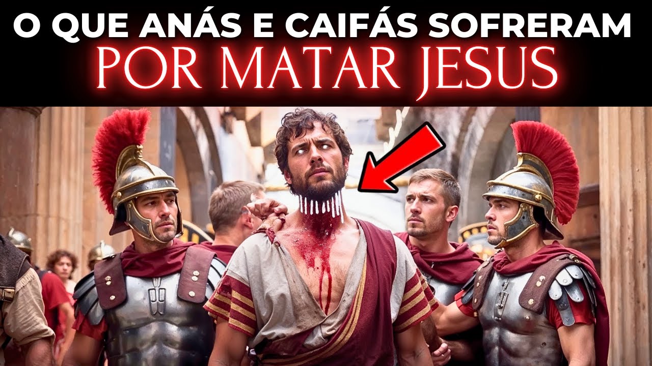 O Duro Castigo de ANÁS E CAIFÁS por Terem Matado JESUS: os 2 sacerdotes que Pagaram Caro