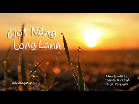 Giọt nắng long lanh