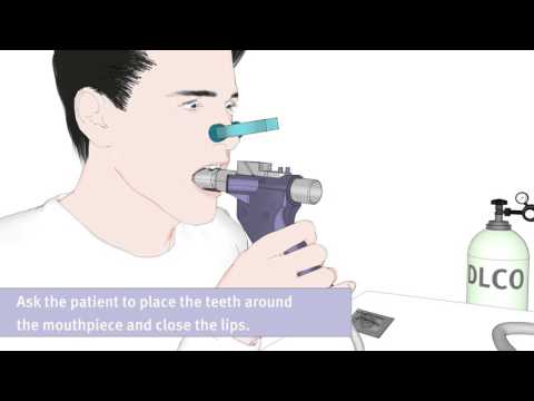 Performing DLCO and FVL using the EasyOne Pro device.