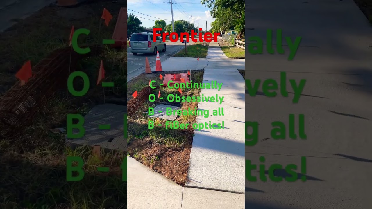 When Frontier is DONE PLAYING! #frontier #servicetech #iquit