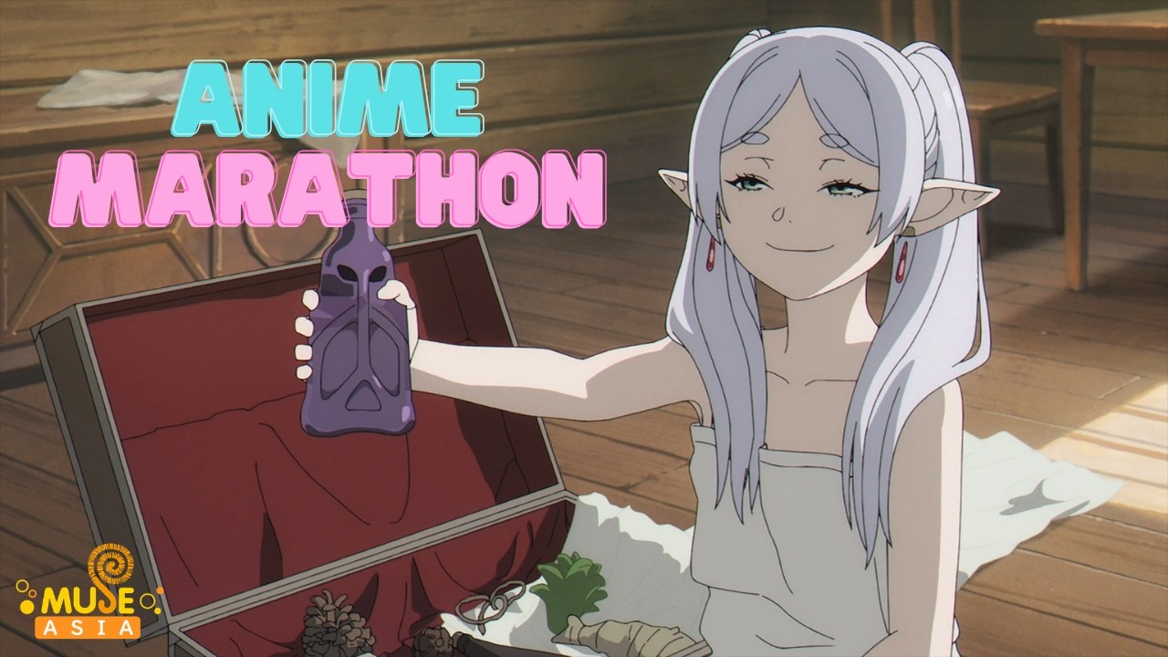 🔴 Frieren: Beyond Journey's End (S1+S2) | anime marathon