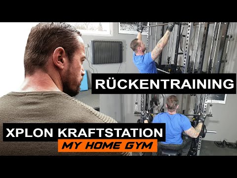 XPLON Kraftstation Multipresse - Coach Dennis Trainingsvideo 02 - Rückentraining Teil 1