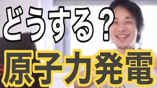 【切り抜きひろゆき】原子力発電は今後も必要か、を語る