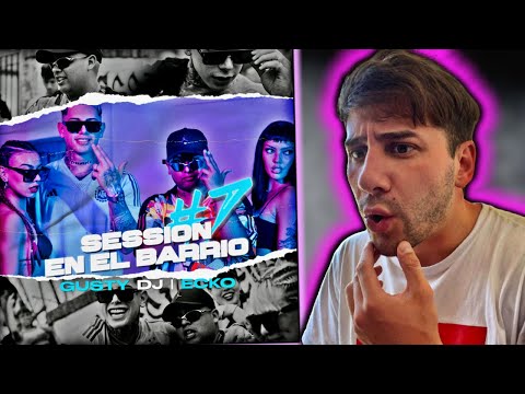 REACCION a GUSTY DJ | @Eckoyg - SESSION EN EL BARRIO #7