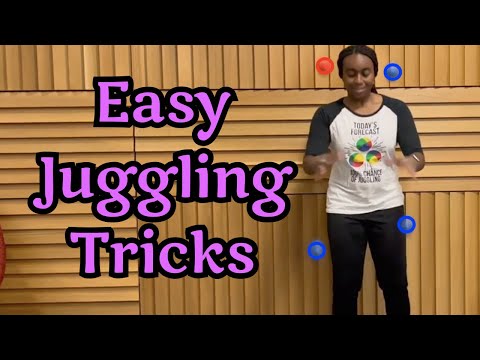 Combine Bounce and Toss juggling!  Easy| 3 and 4 Ball Juggling Tricks | Juggling Tutorial