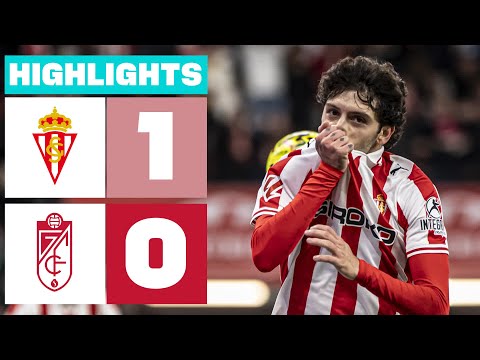 REAL SPORTING 1 - 0 GRANADA CF | RESUMEN LALIGA HYPERMOTION