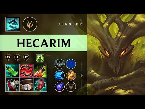 Hecarim Jungle vs Qiyana - EUW Challenger Patch 26.01