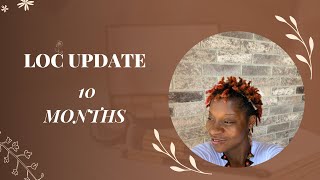 10 Month Loc Journey Update | Retwist on Two Strand Twist Starter Locs