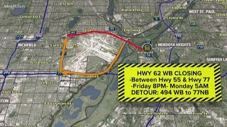 Metro road closures to cause weekend headaches