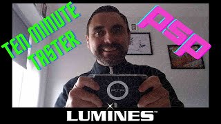 PSP LUMINES  Gameplay on original PSP hardware