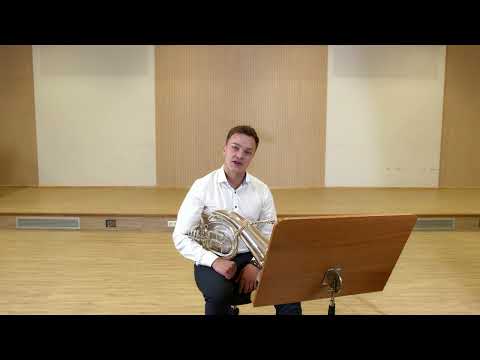 Tenorhorn/Bariton "Gavotte" - Georg Philip Telemann (D1)