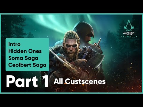 Assassins Creed Valhalla | Story & Custscenes | Full Movie | Part 1 | PC 1080p