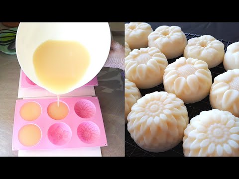 🌴 100% coconut oil soap for bathing -  3 ingredients - no stick blender soap