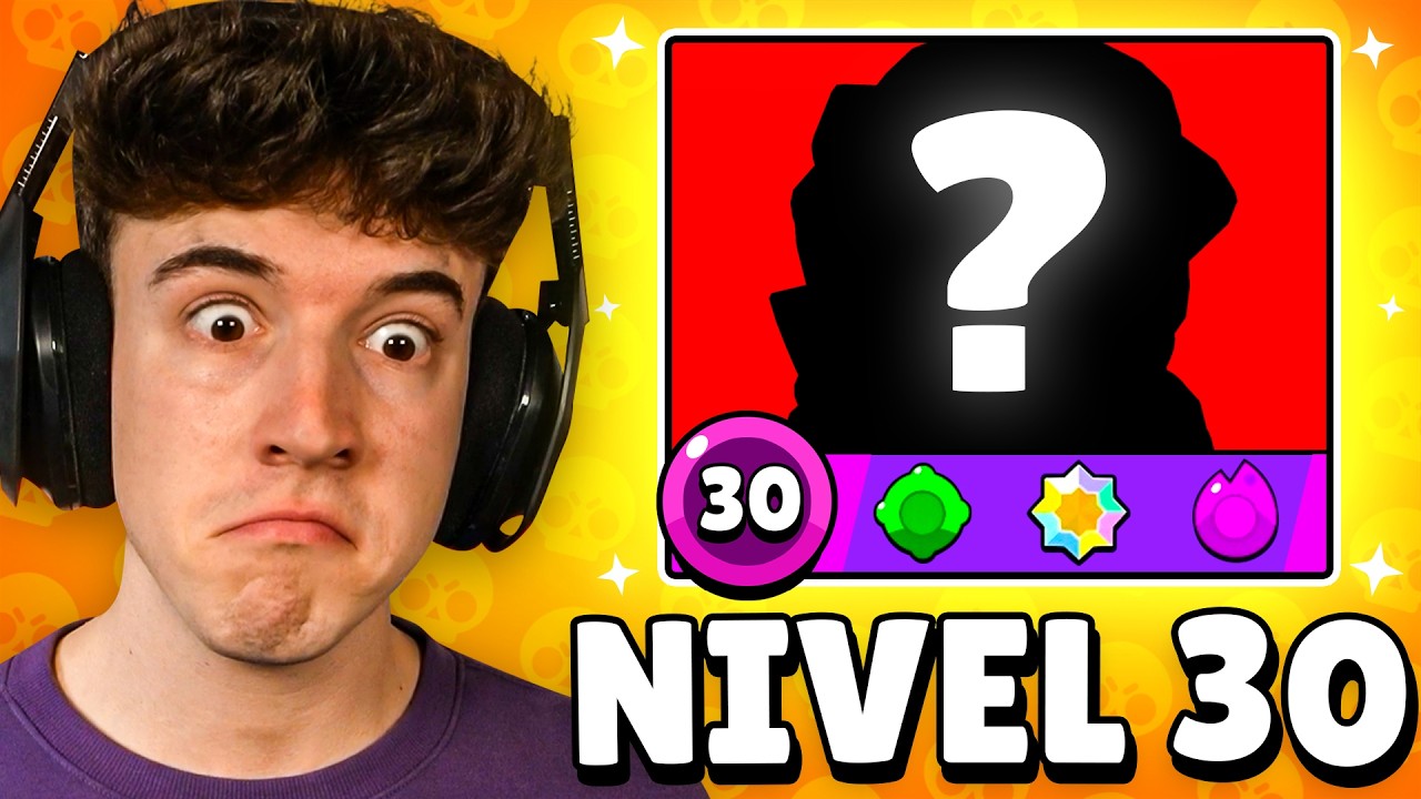 SUBO MI PRIMER *NIVEL 30* en BRAWL STARS