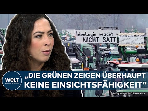 BAUERNPROTESTE IN DEUTSCHLAND: "Kritik an der Regierung, ist nicht Kritik an der Demokratie"