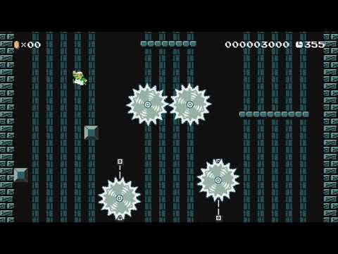 Forsaken Tower by Guscha - Super Mario Maker 2 - No Commentary 1bw