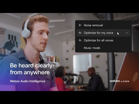 Video: New Webex Audio Intelligence Features