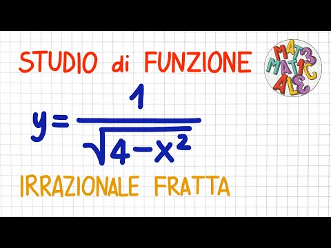 STUDIO DI FUNZIONE - funzione irrazionale fratta               _ FS55