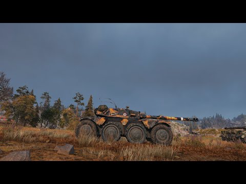 5 kills, 3k6 damage, 4k3 assist, EBR 105, Karelia, WoT Guide Play