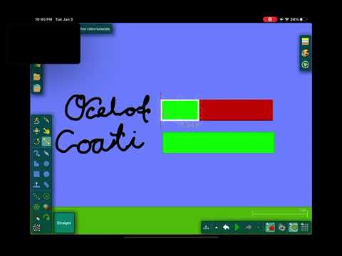 Ocelot vs Coati with healthbars